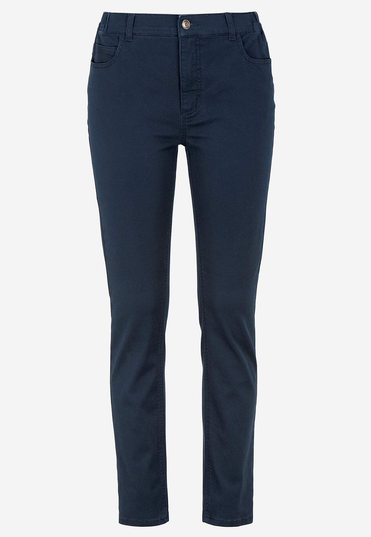 Jeans mit elastischem Bund