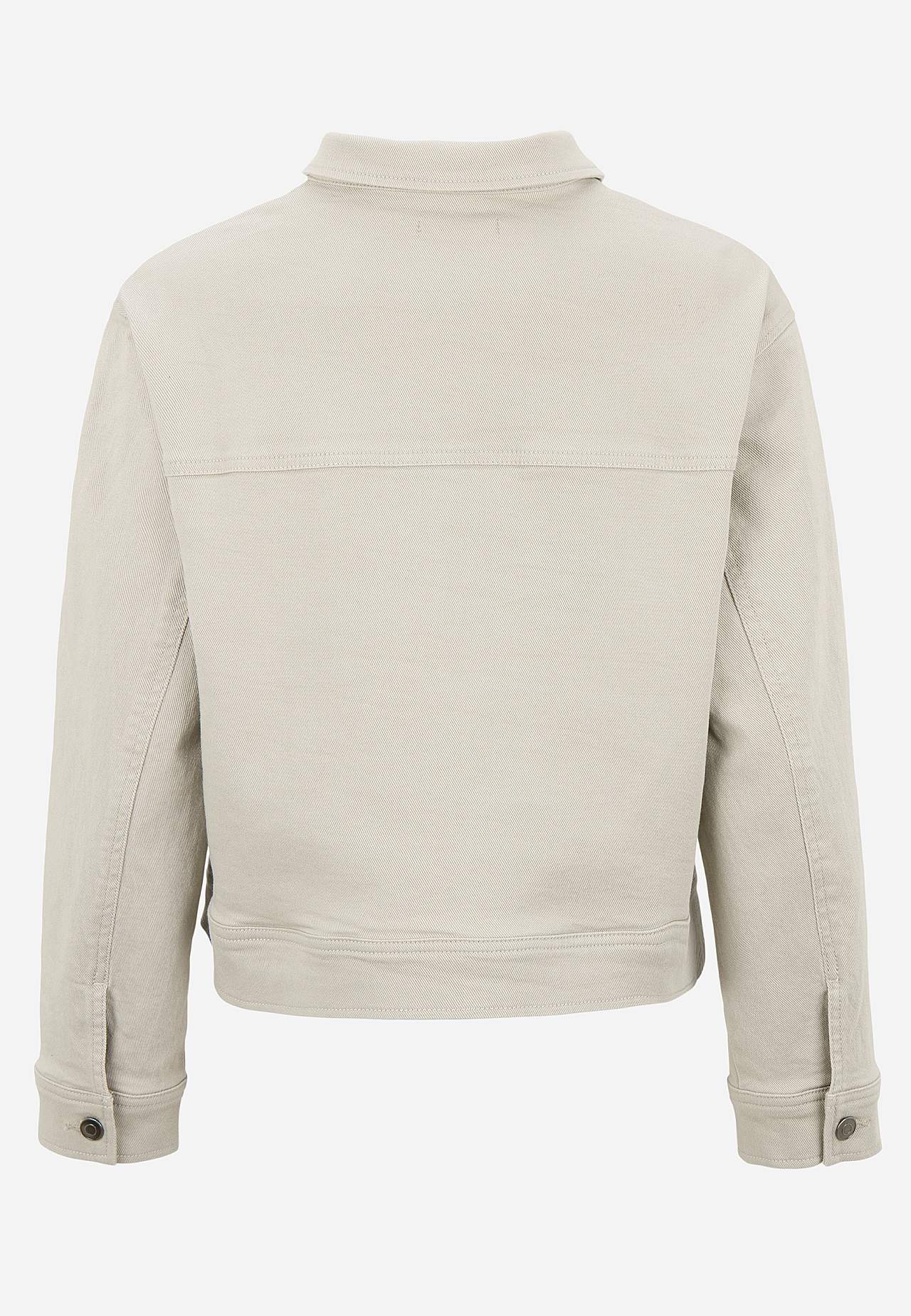 Elastische Jeansjacke