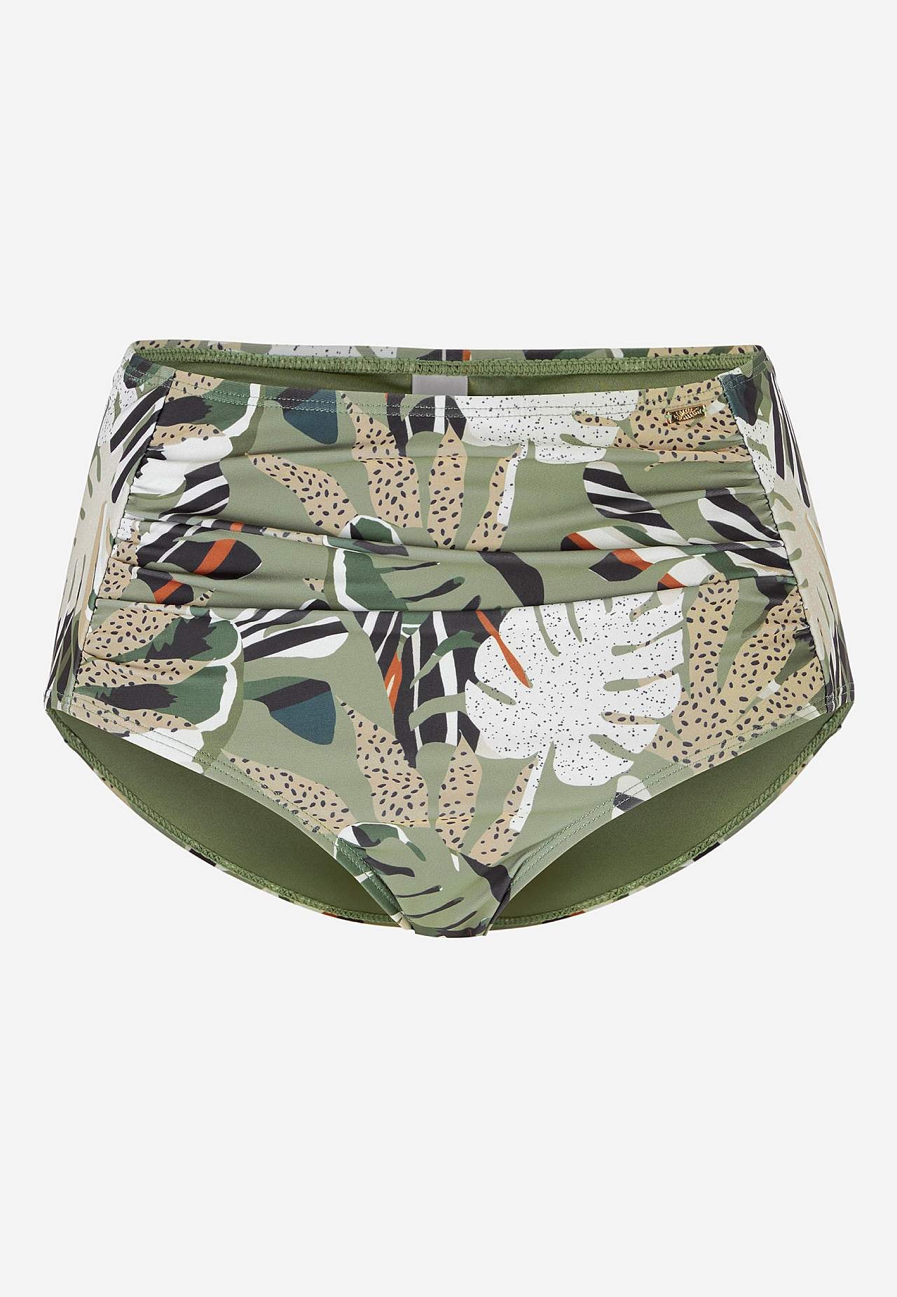 Bikini-Unterteil mit hohem Bund