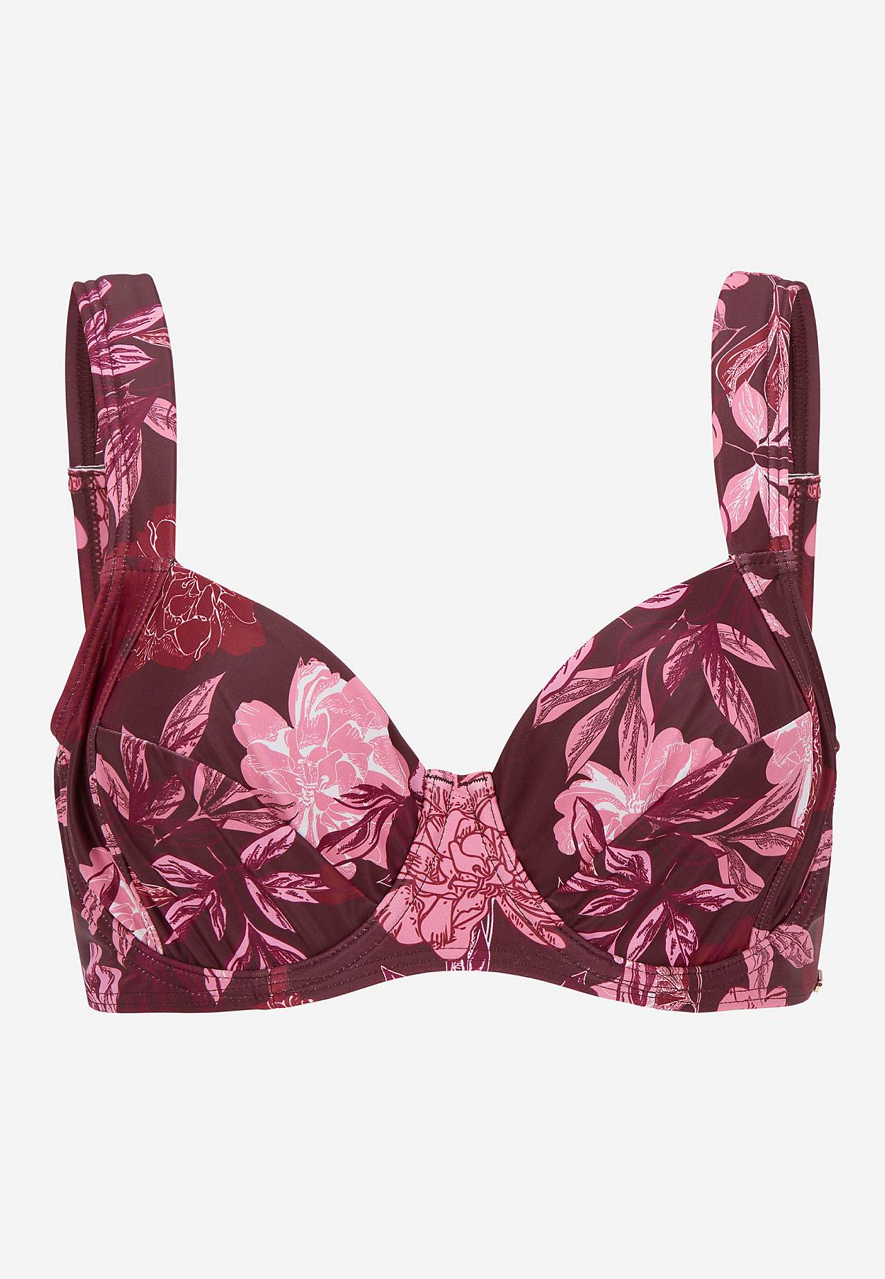 Gemusterter Bikini-BH