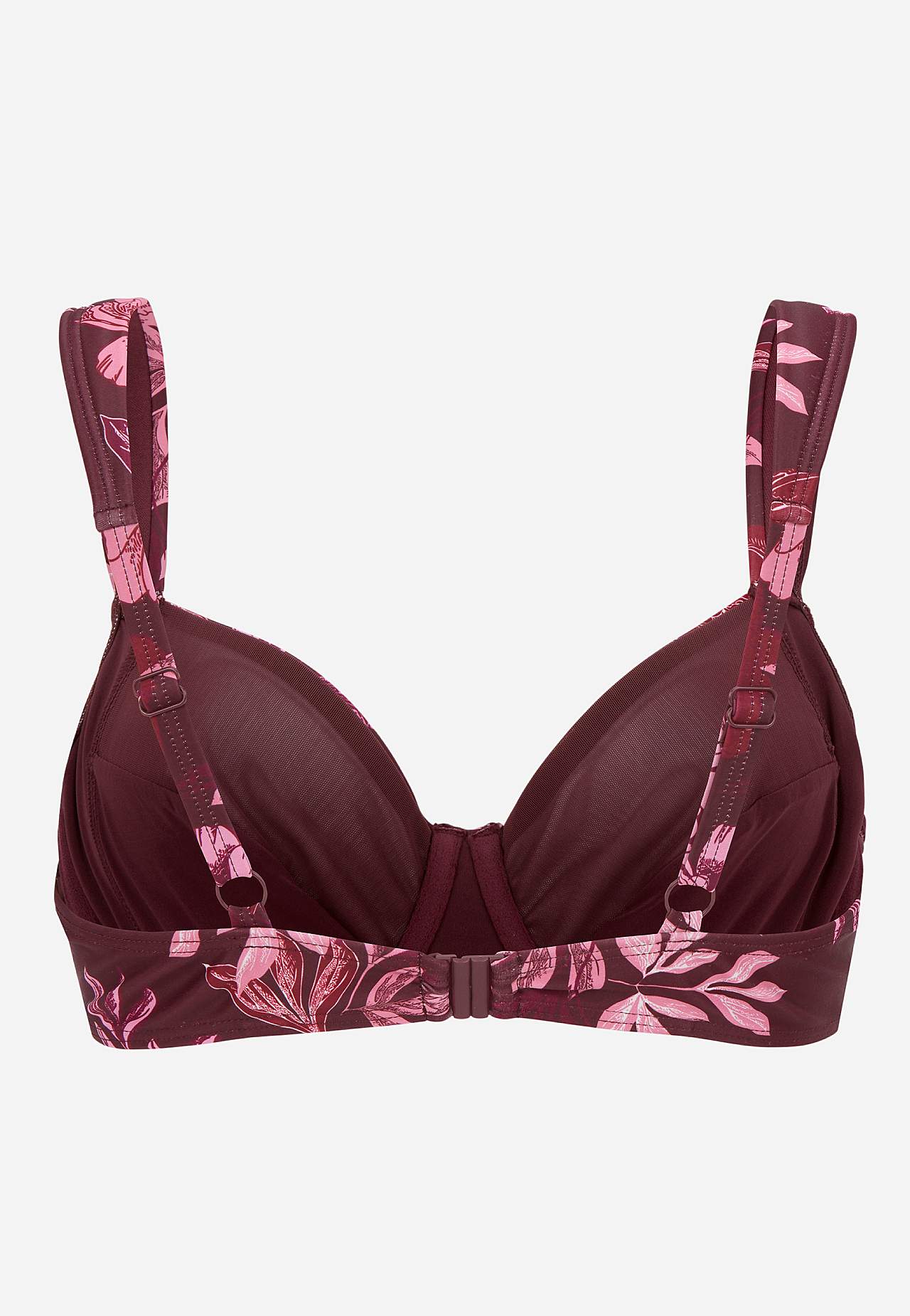 Gemusterter Bikini-BH