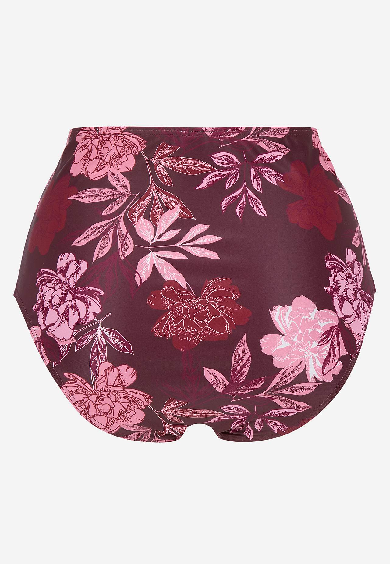 Bikini-Unterteil mit hohem Bund