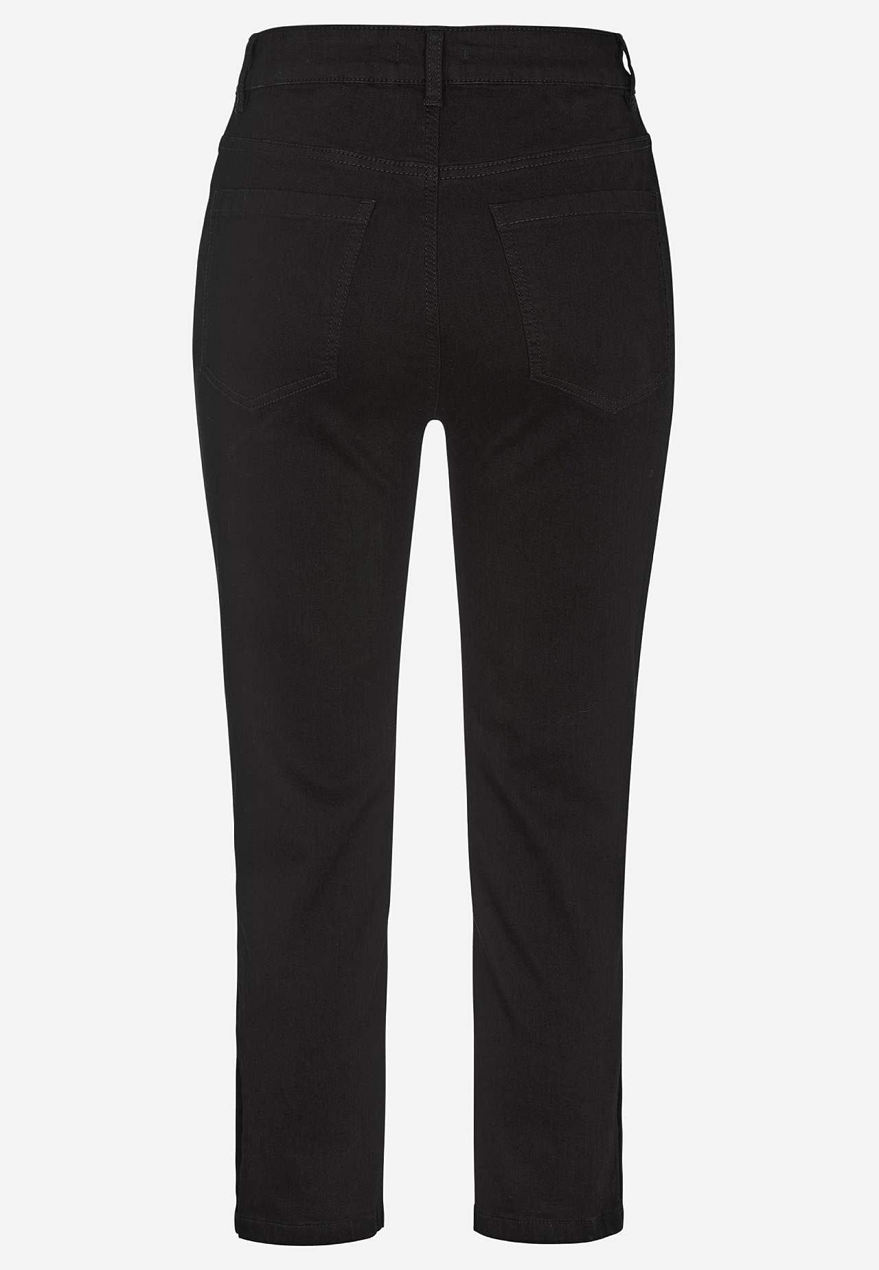 Cropped Jeans mit Fünf-Taschen-Design