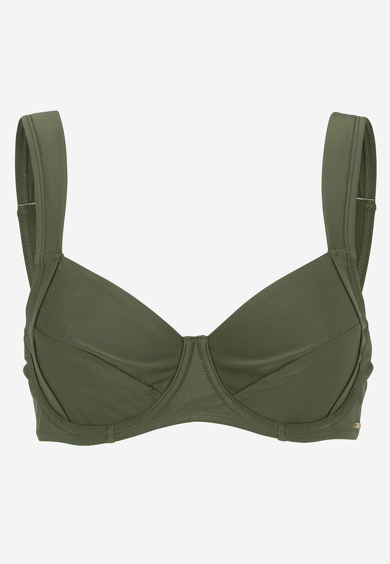 Einfarbiger Bikini-BH