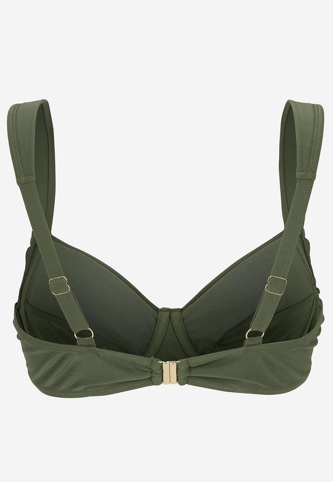 Einfarbiger Bikini-BH