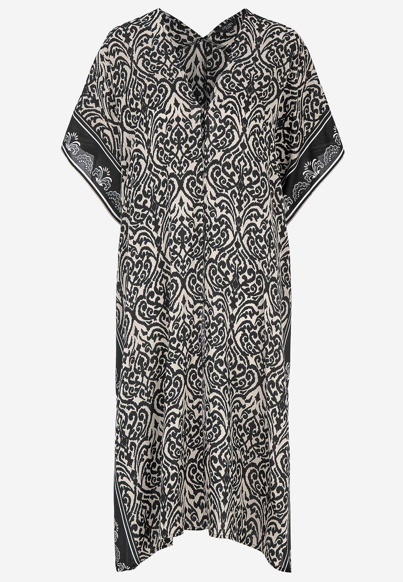 Strand-Kaftan mit Knöpfen