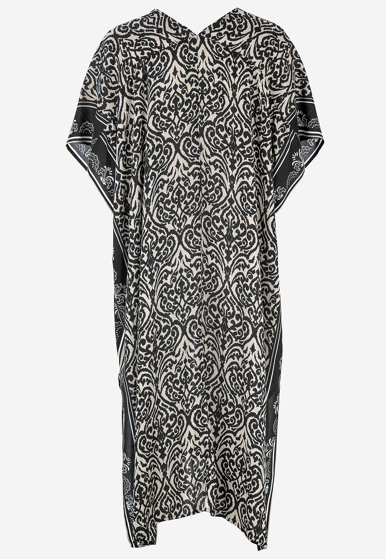 Strand-Kaftan mit Knöpfen
