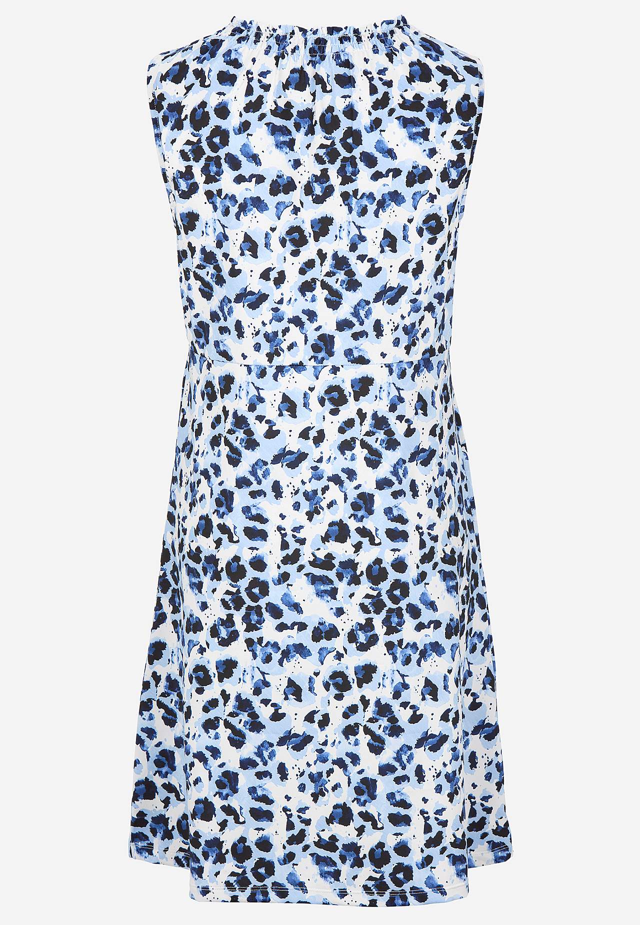 Gemustertes Jerseykleid