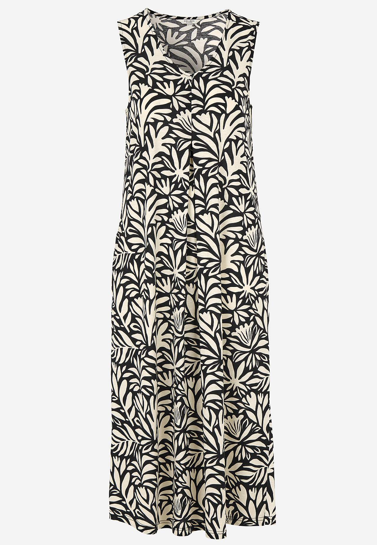 Jerseykleid mit Taschen