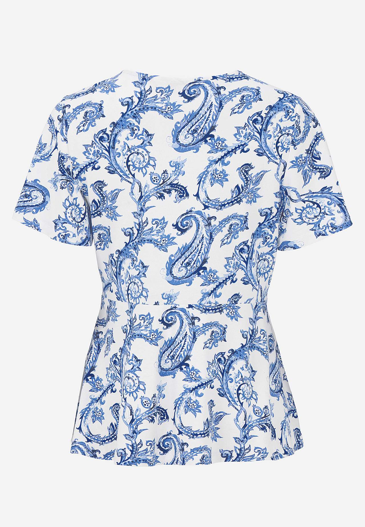 Gemustertes Jersey-Top