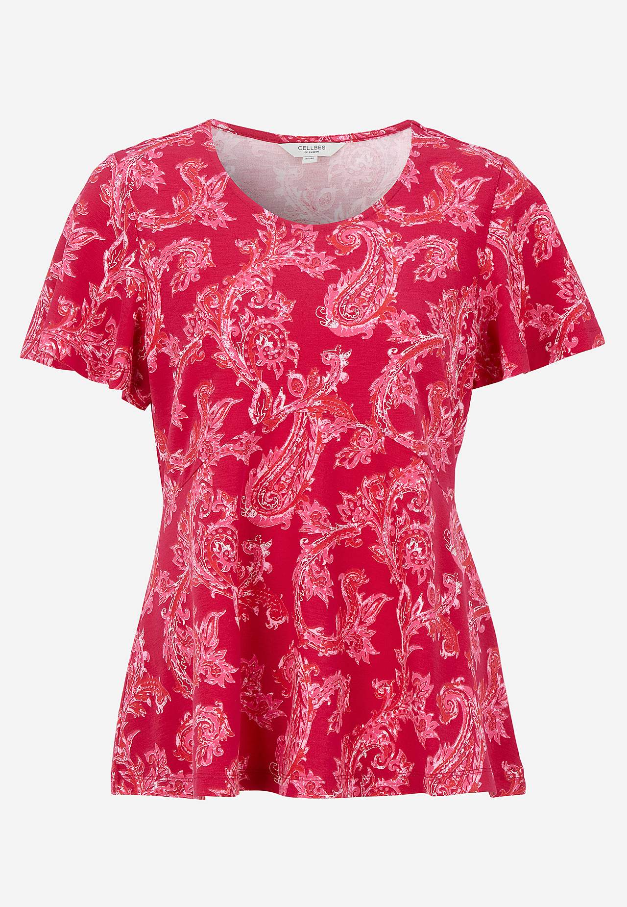Gemustertes Jersey-Top
