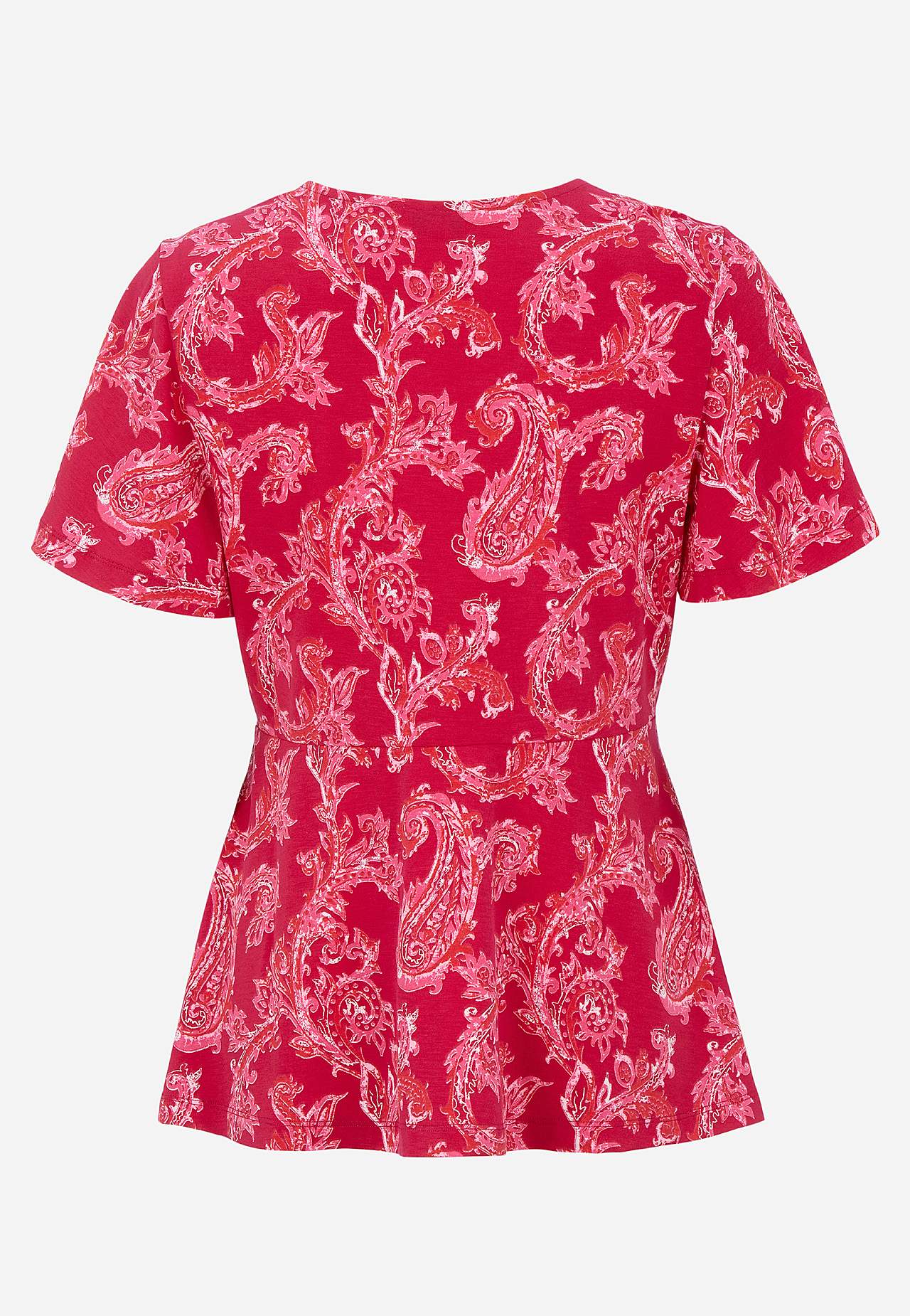Gemustertes Jersey-Top