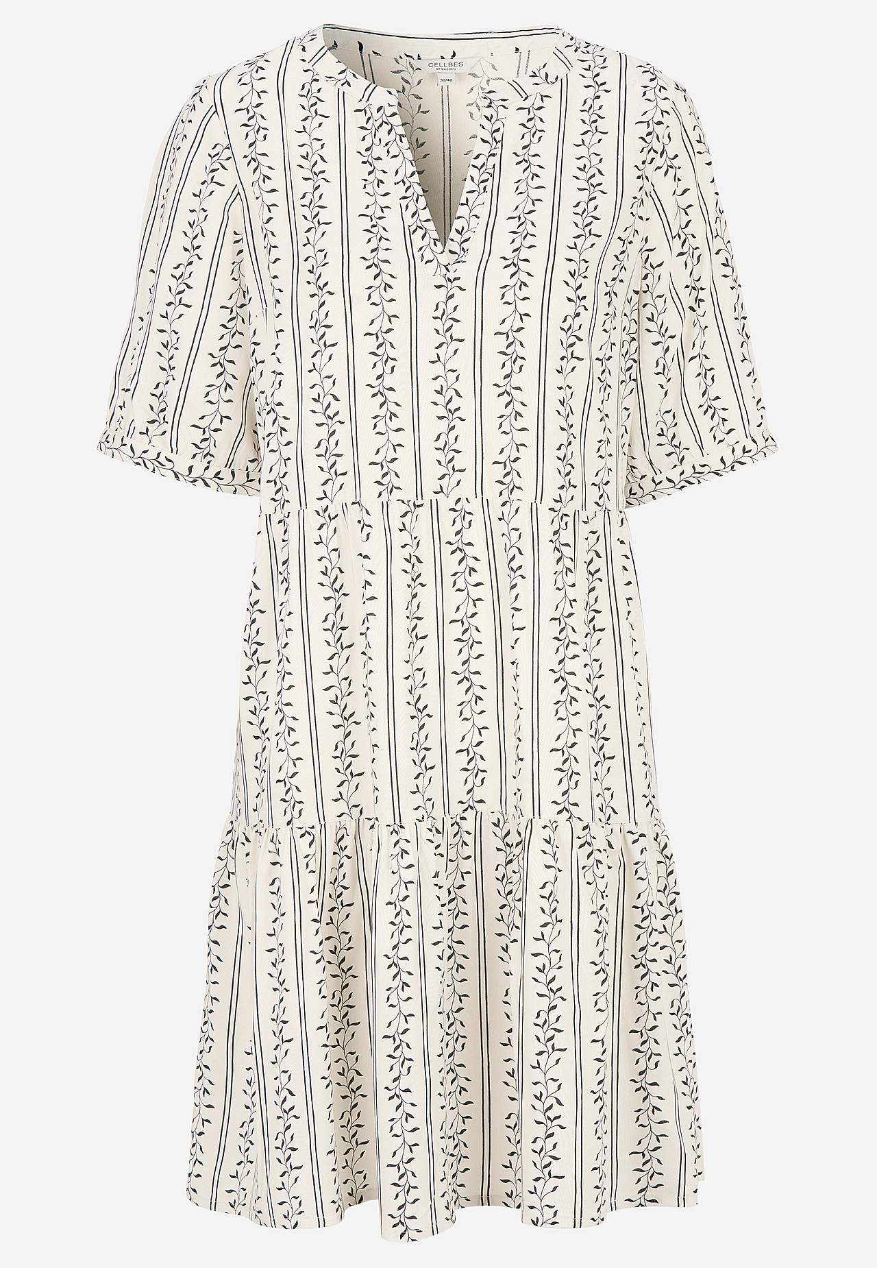 Kleid mit Volant