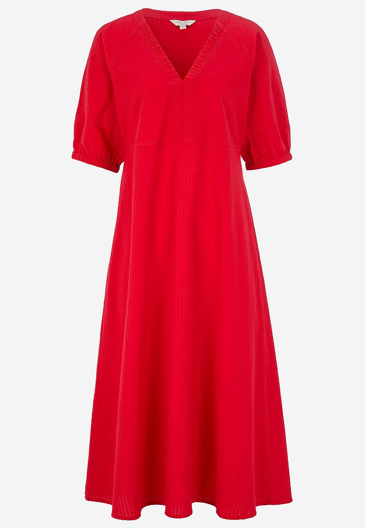 Kleid aus Seersucker
