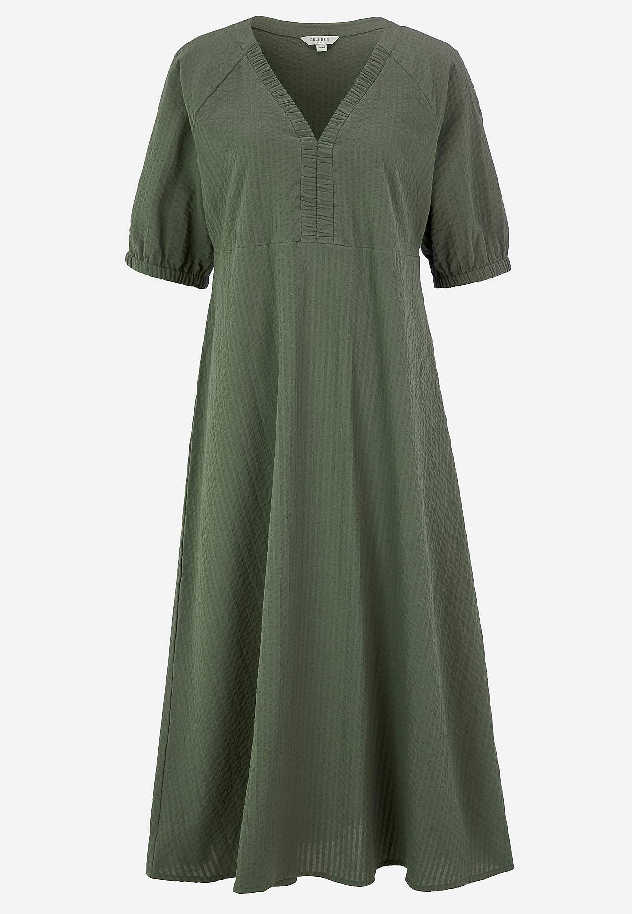 Kleid aus Seersucker