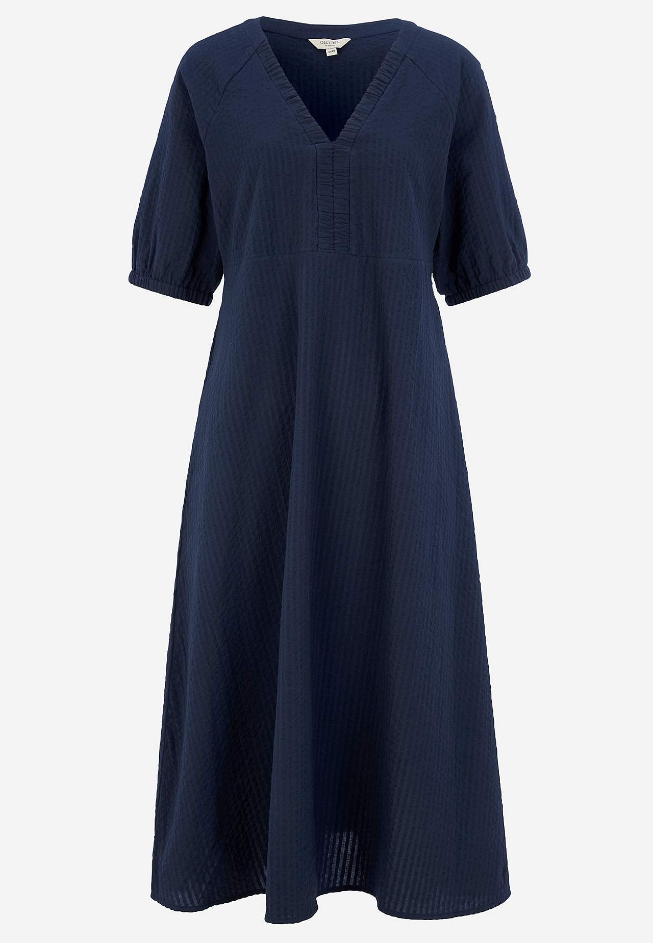 Kleid aus Seersucker