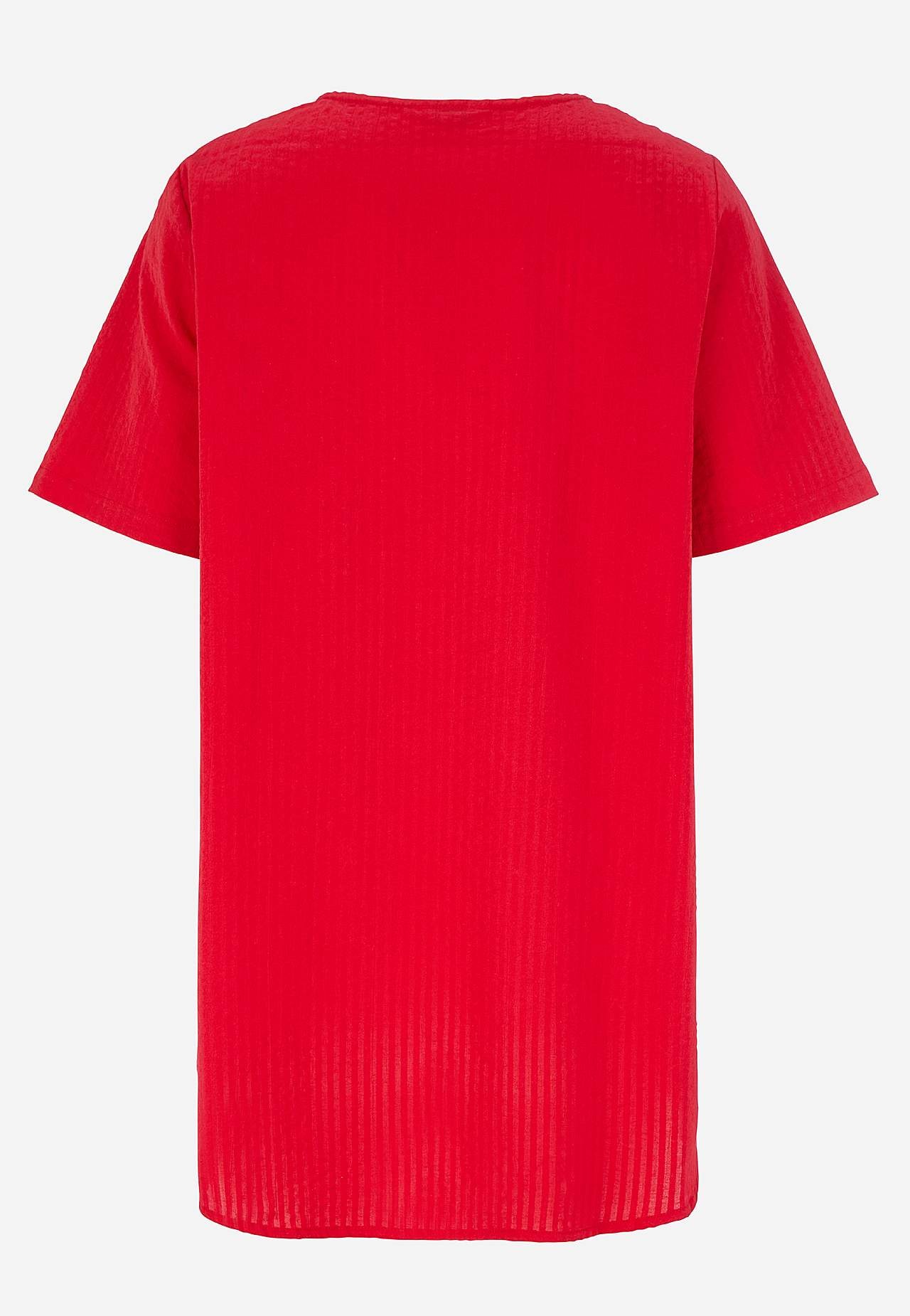 Tunika aus Seersucker