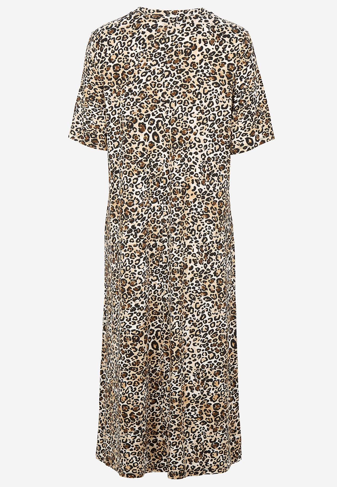 Leopardes Jerseykleid