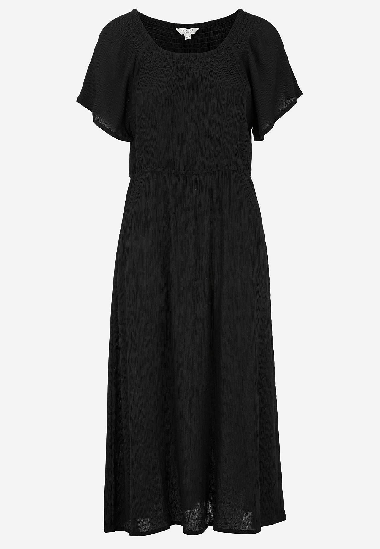 Kleid aus Viskose-Krepp