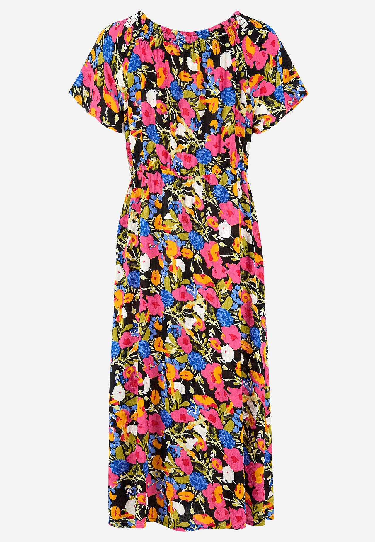 Kleid aus Viskose-Krepp