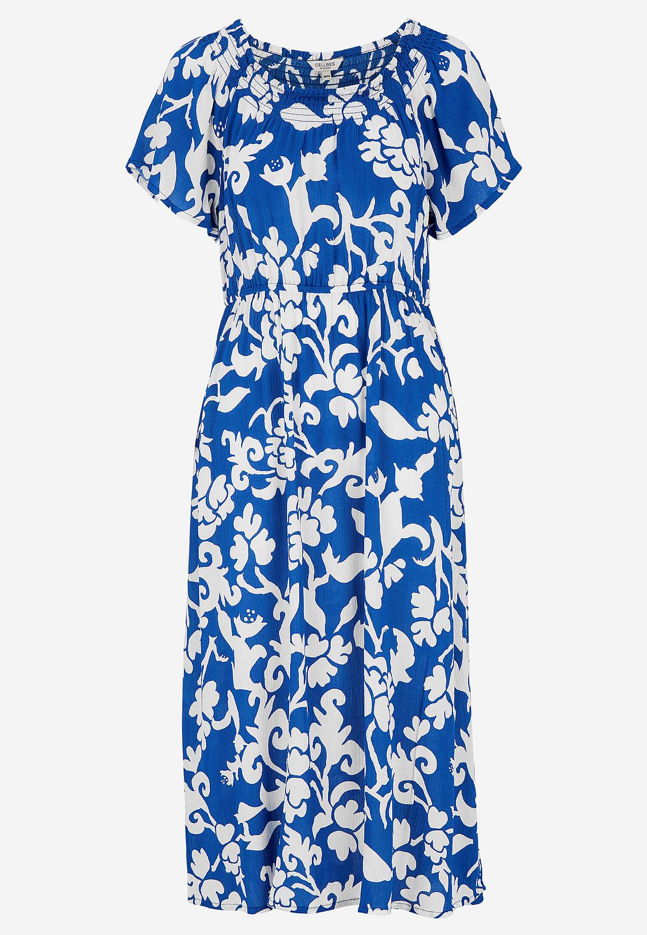 Kleid aus Viskose-Krepp