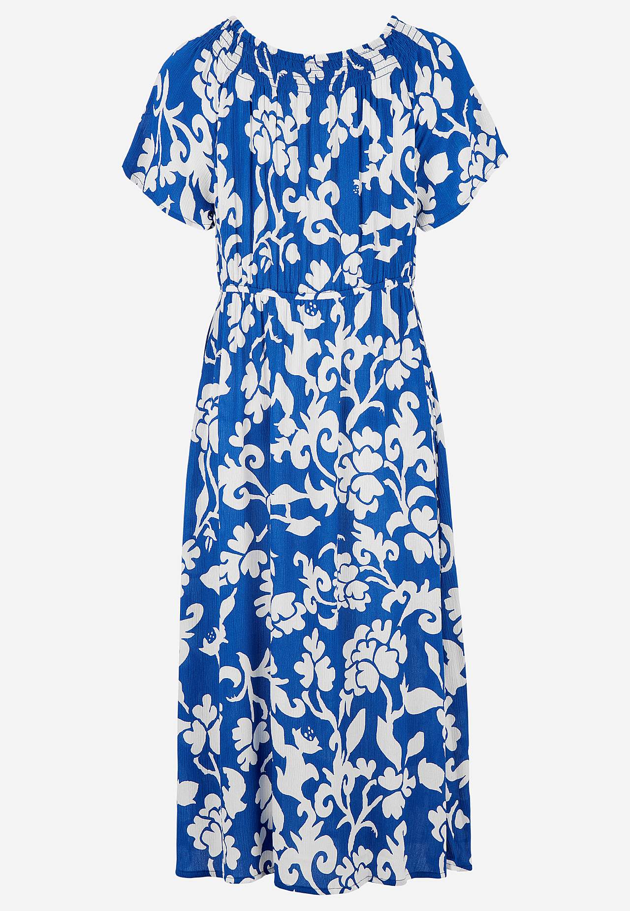Kleid aus Viskose-Krepp