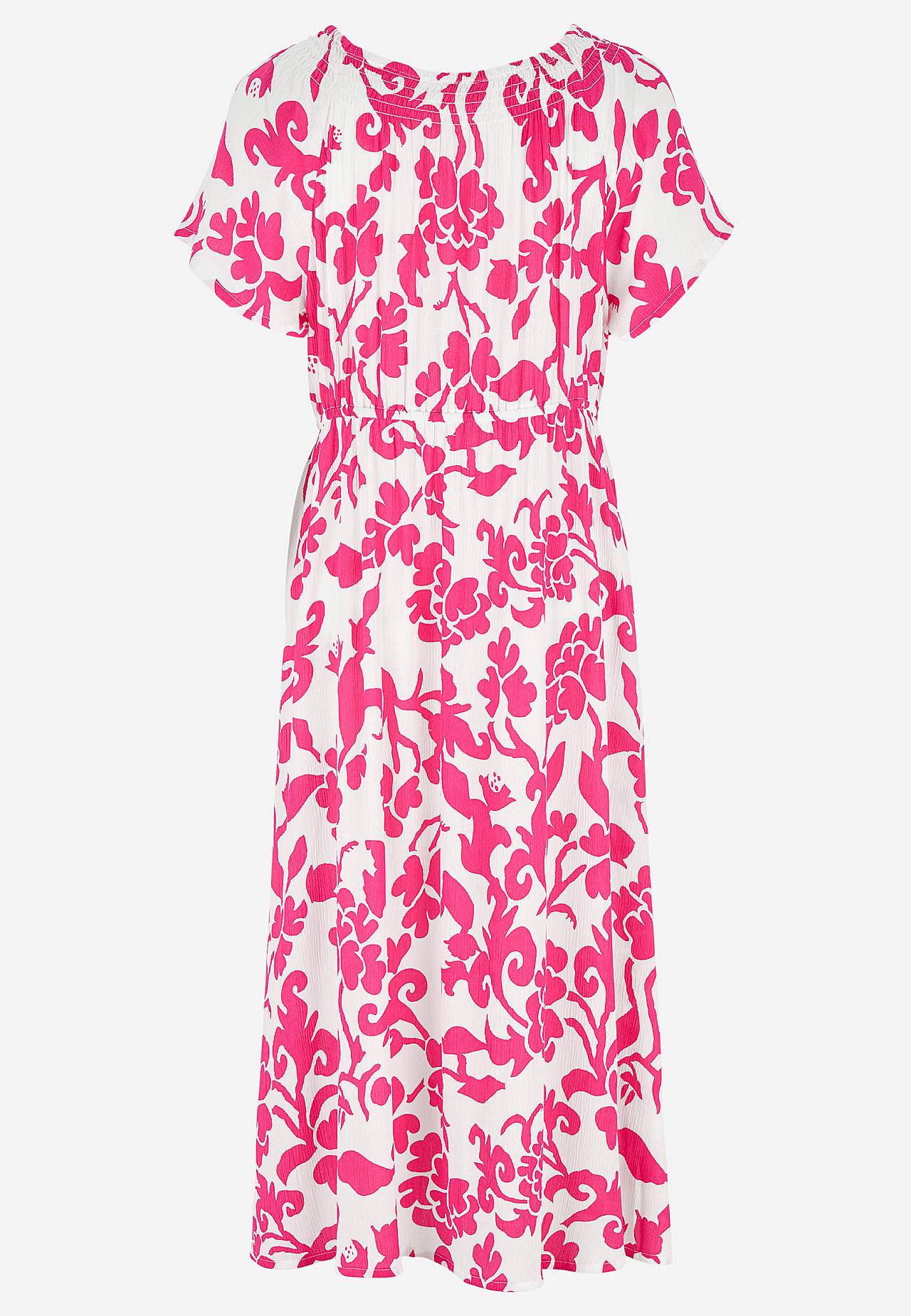 Kleid aus Viskose-Krepp