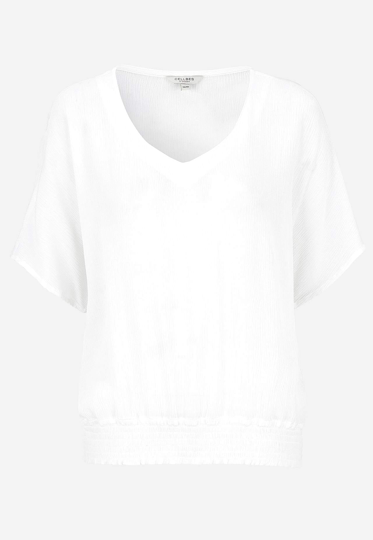 Bluse aus Viskose-Krepp