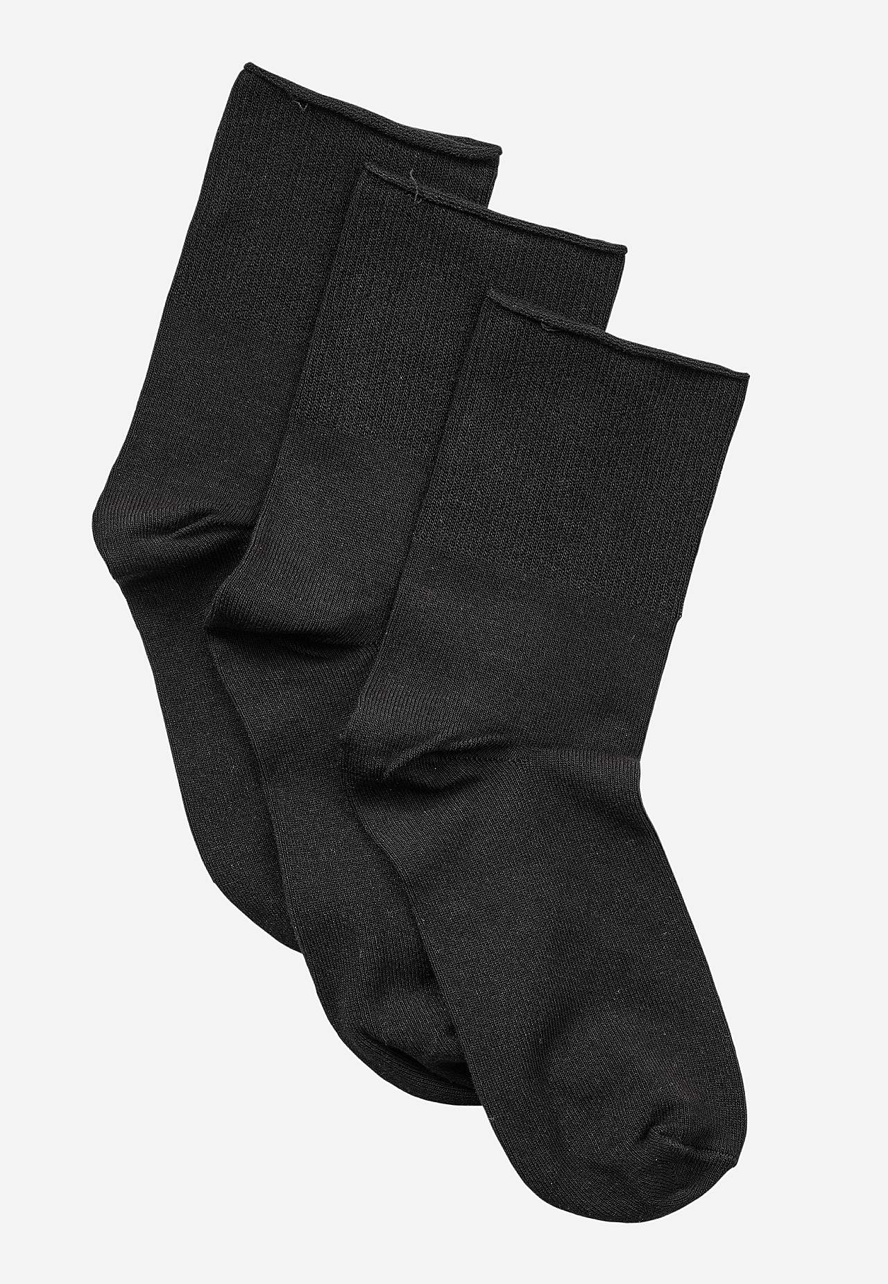 Socken mit lockerem Gummiband