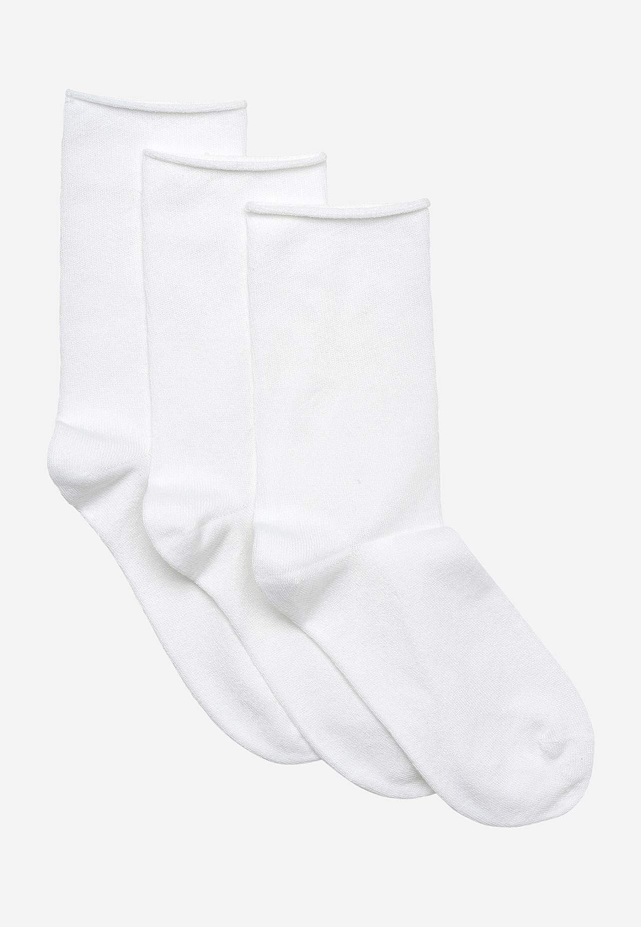 Socken mit lockerem Gummiband