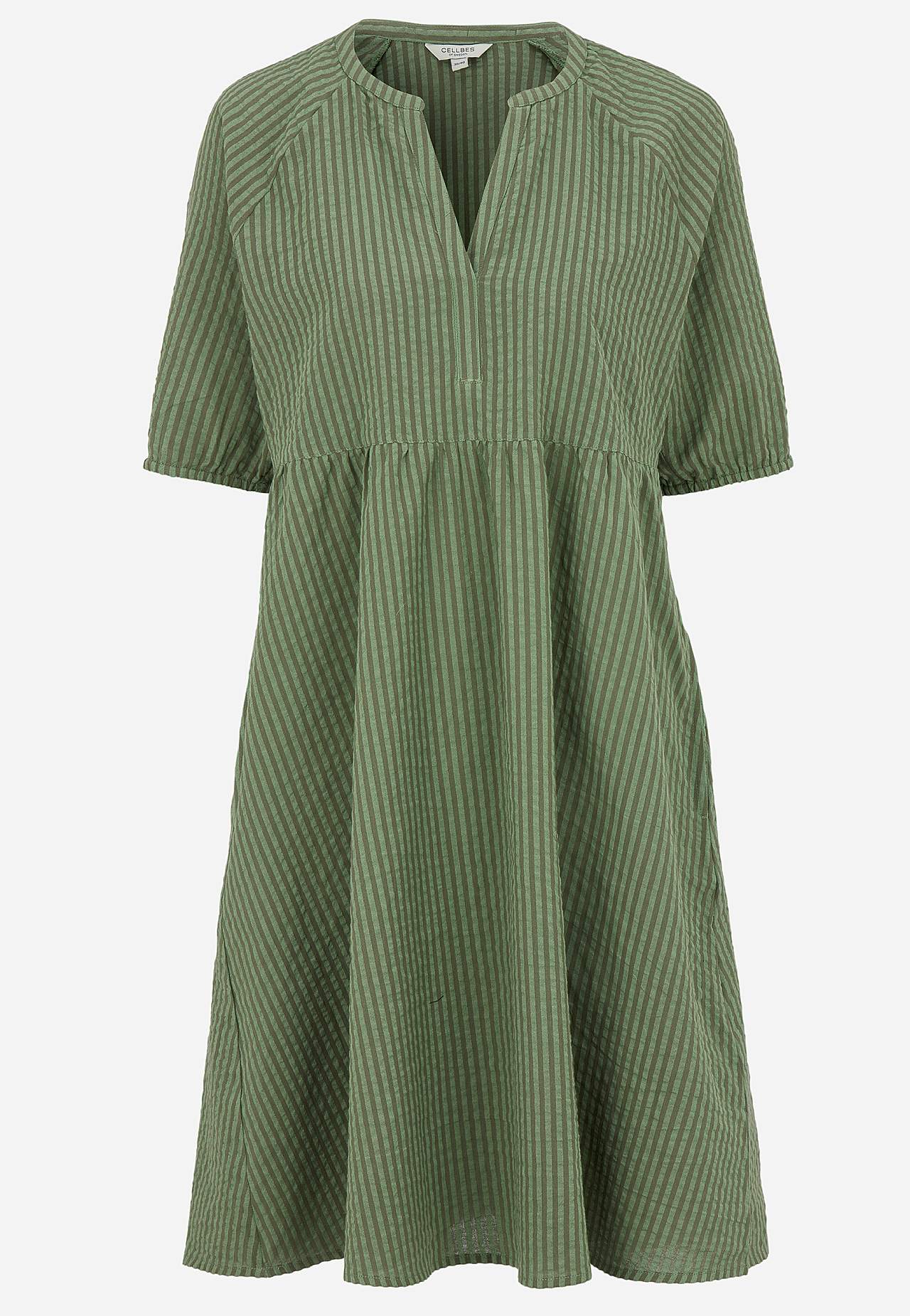 Kleid aus Seersucker