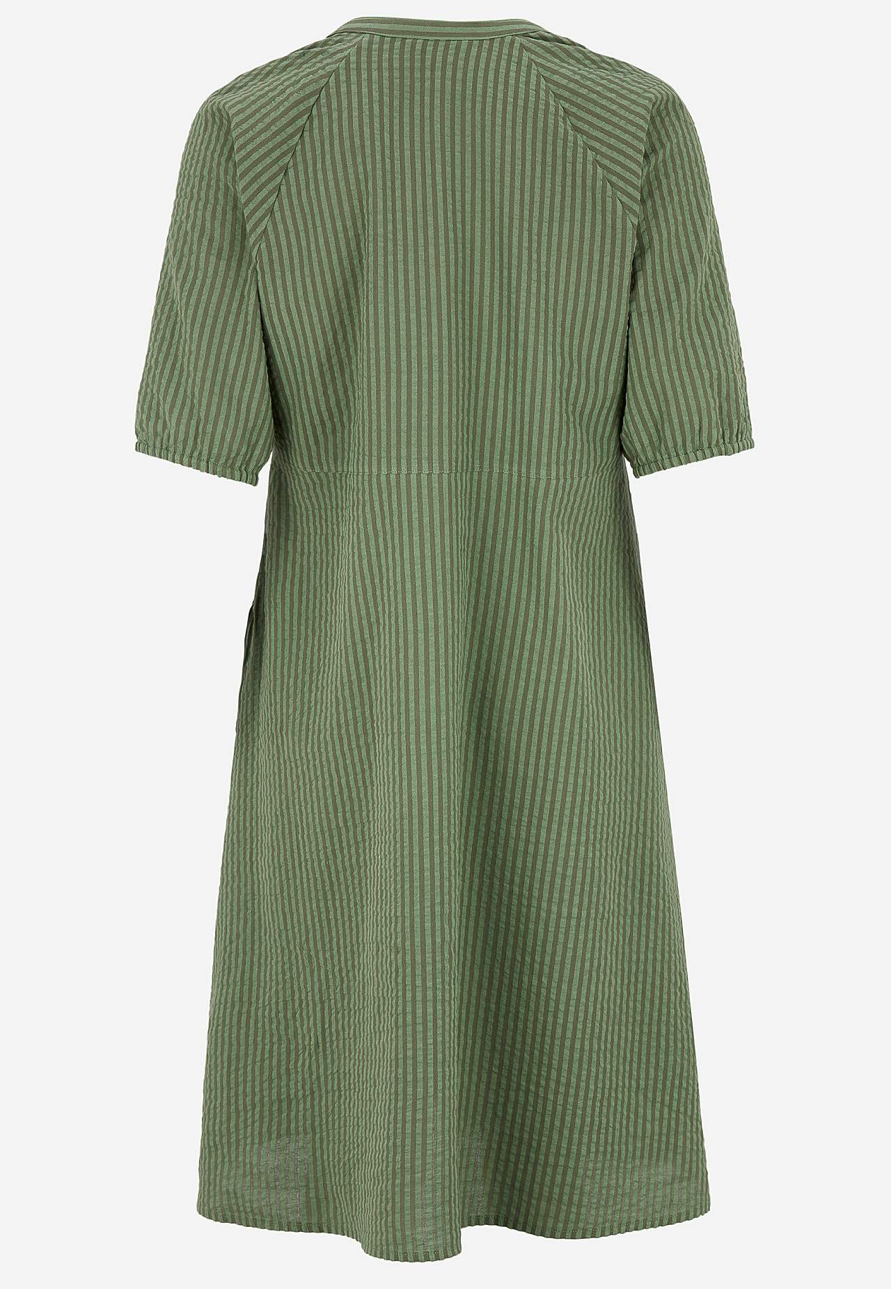 Kleid aus Seersucker