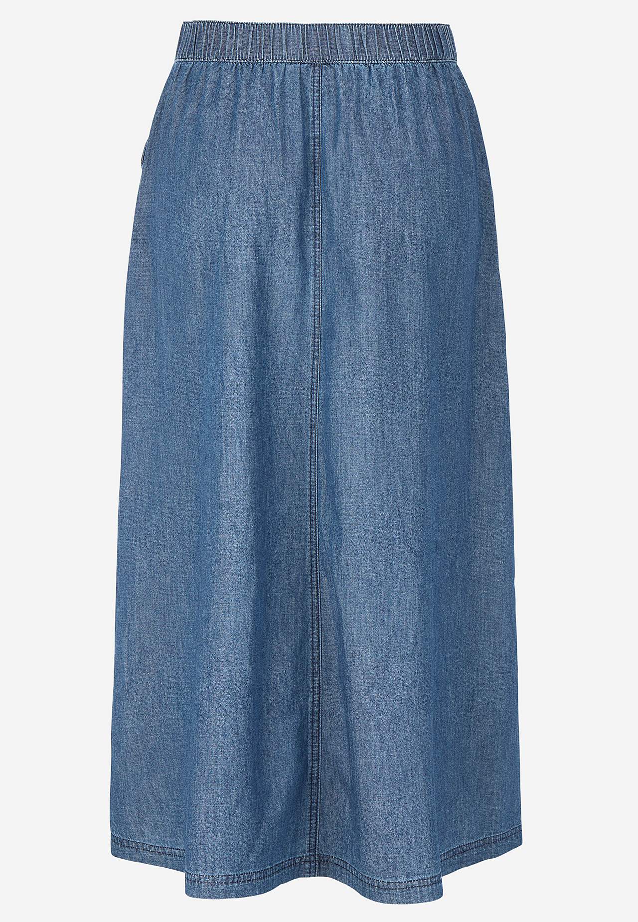 Jeansrock mit Taschen