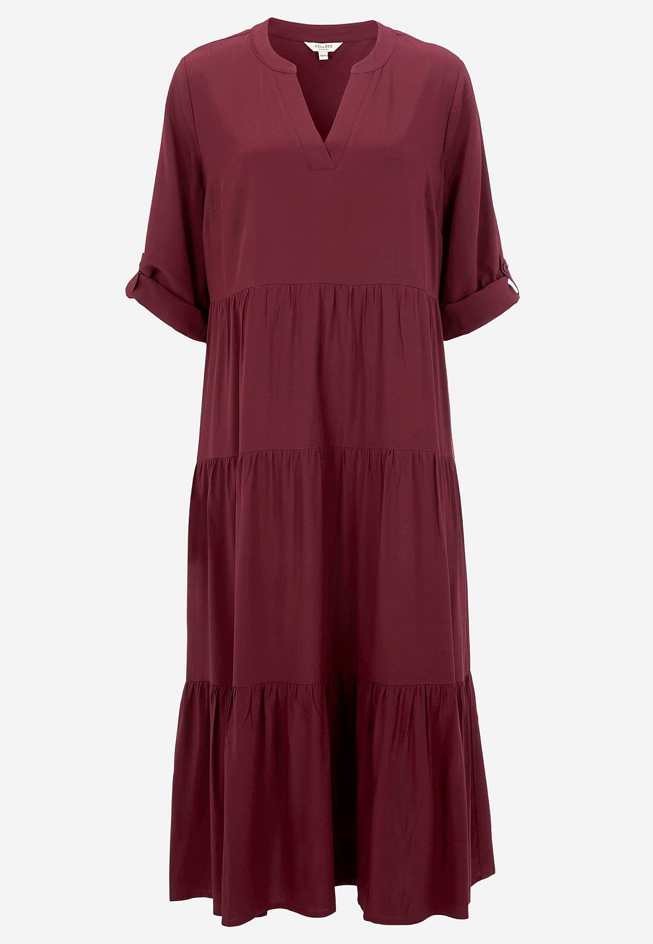 Kleid mit Volants