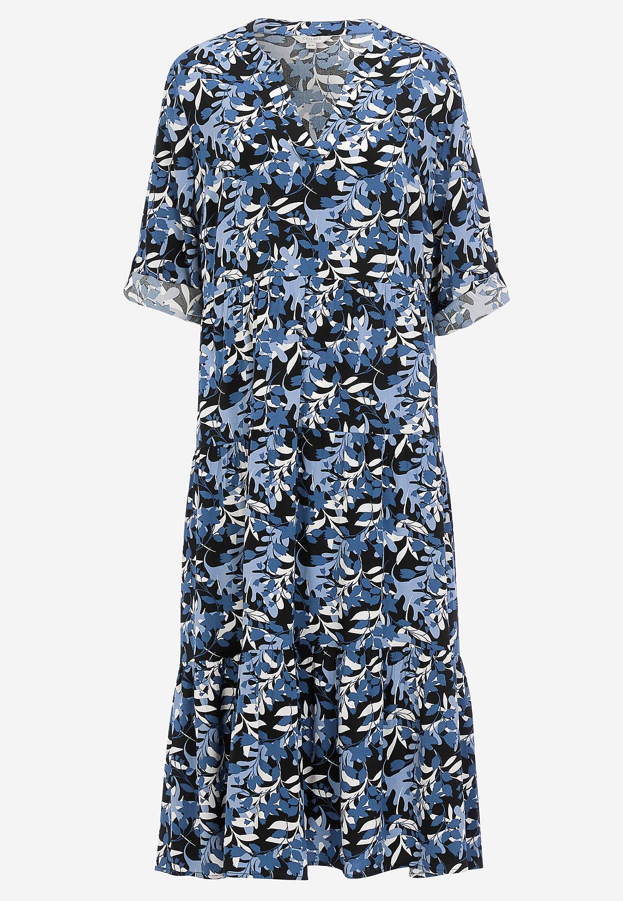 Kleid mit Volants
