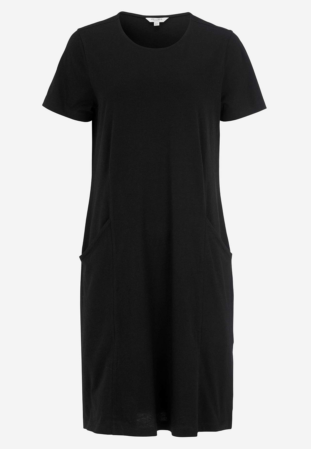 Jerseykleid mit Taschen