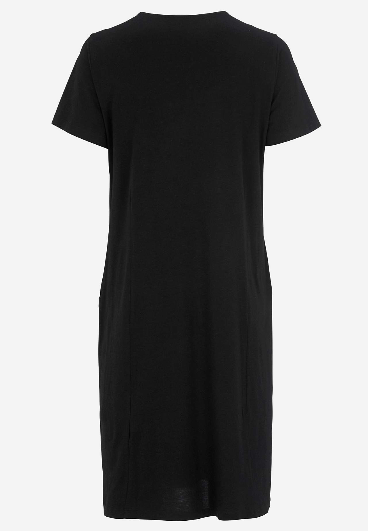 Jerseykleid mit Taschen