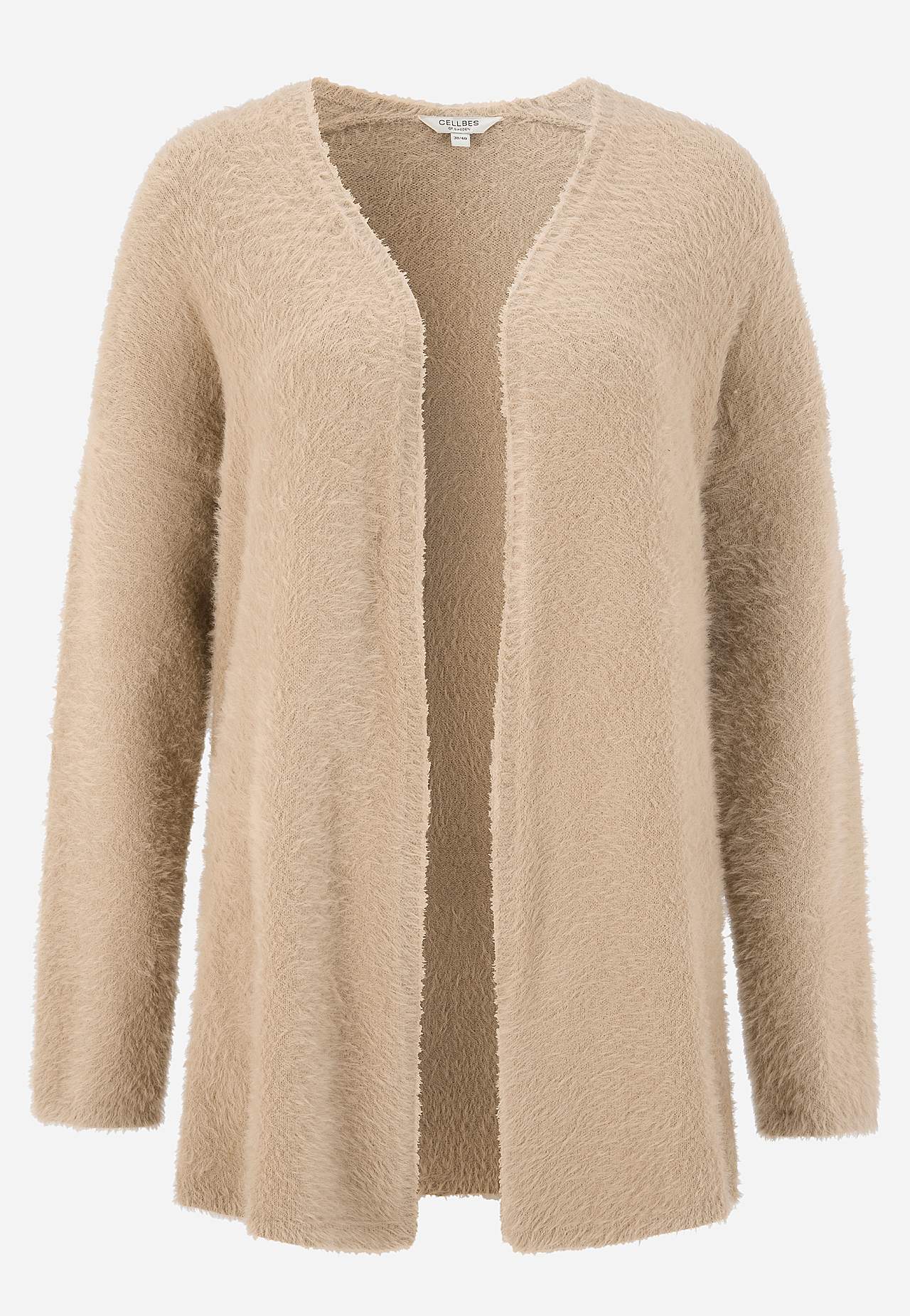 Gestrickter, offener Cardigan