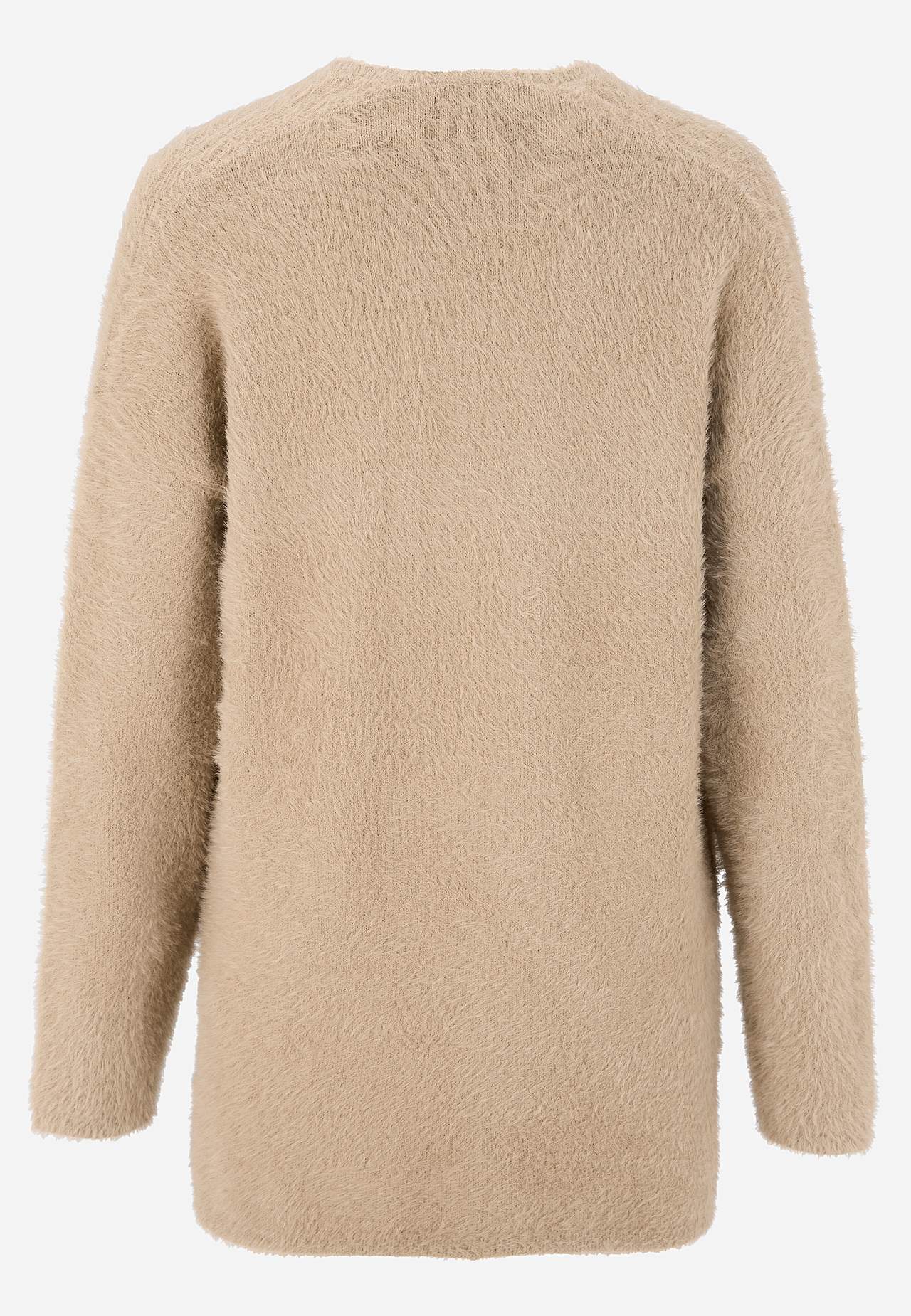 Gestrickter, offener Cardigan