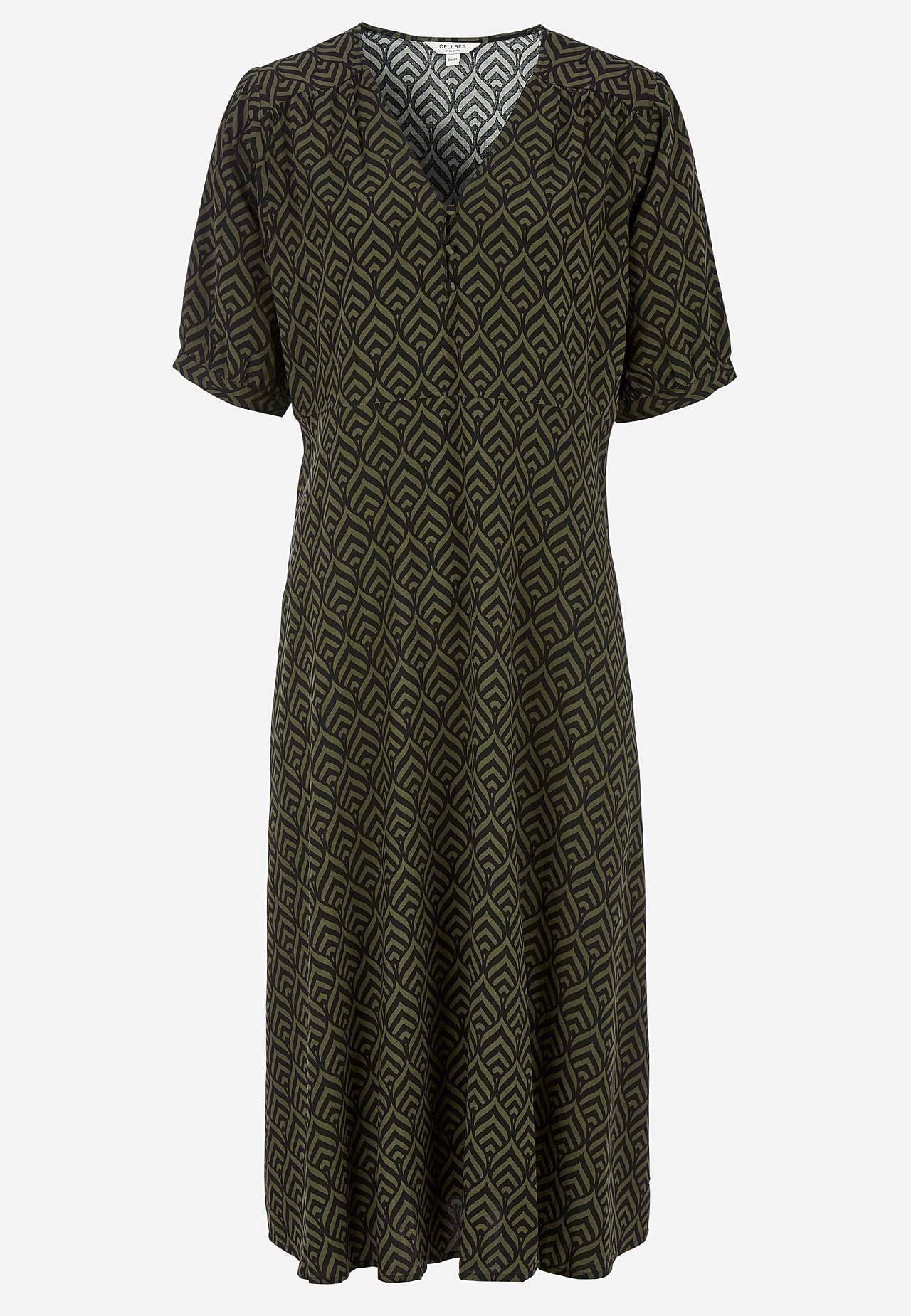 Gemustertes Kleid