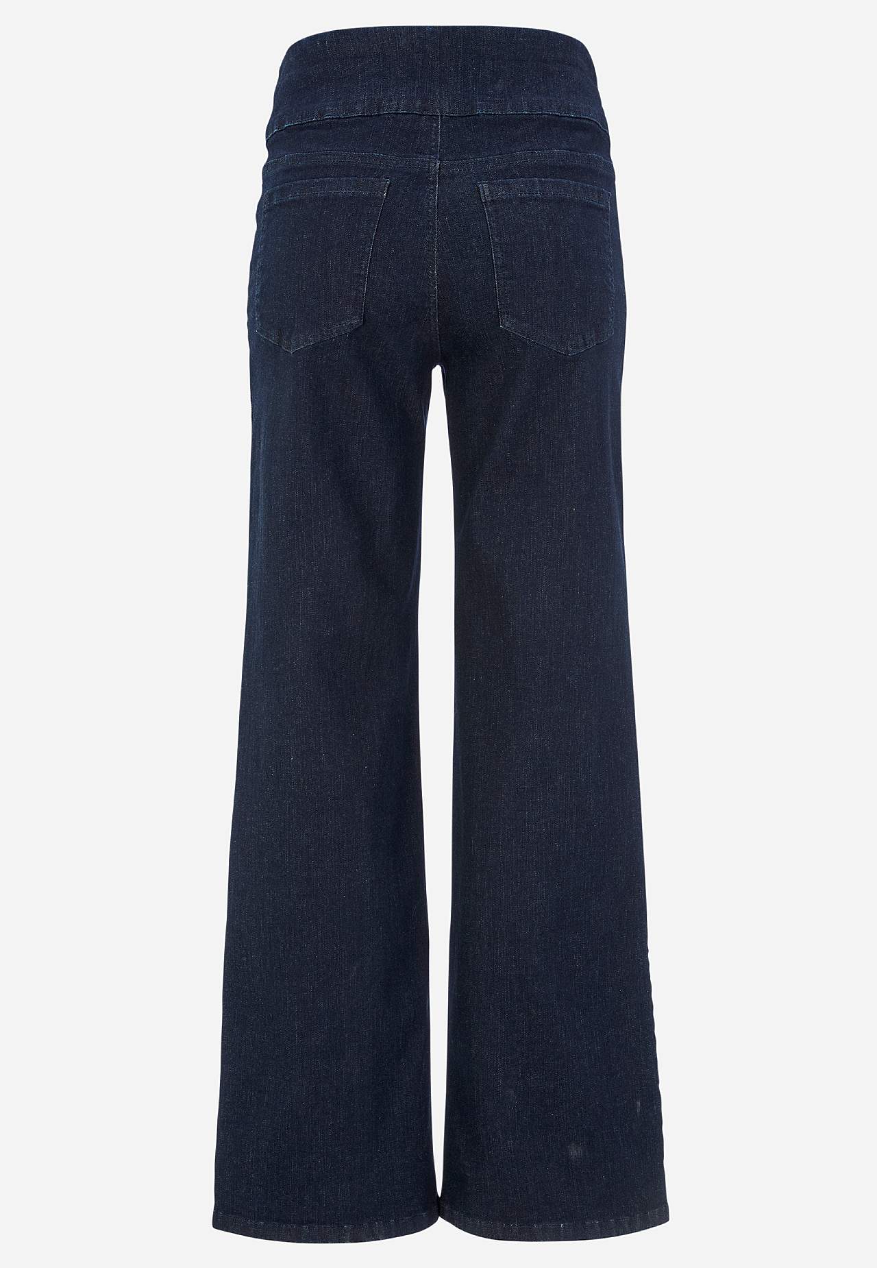 Jeans mit hohem elastischem Bund