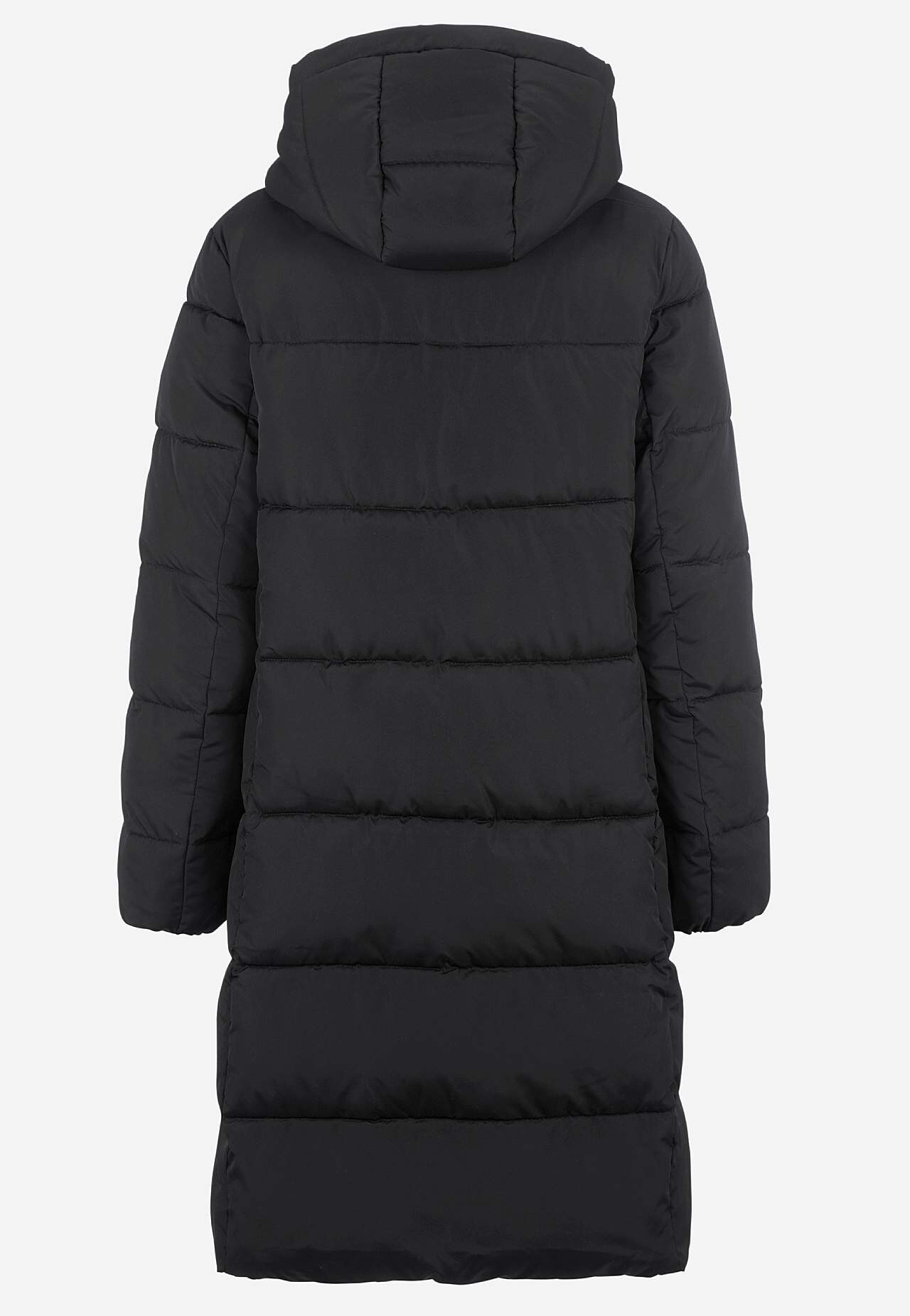 Lange Winterjacke