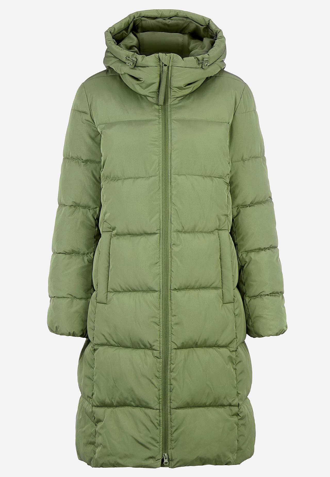 Lange Winterjacke