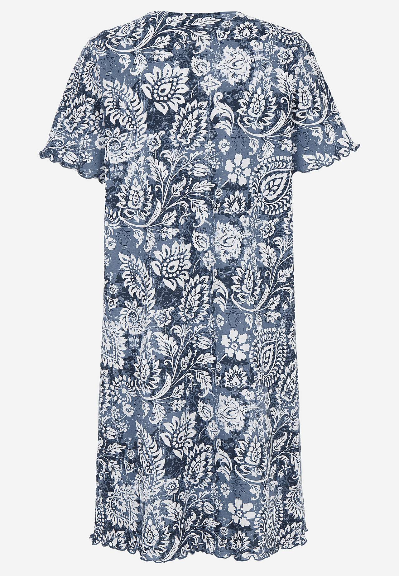 Gemustertes Nachtkleid