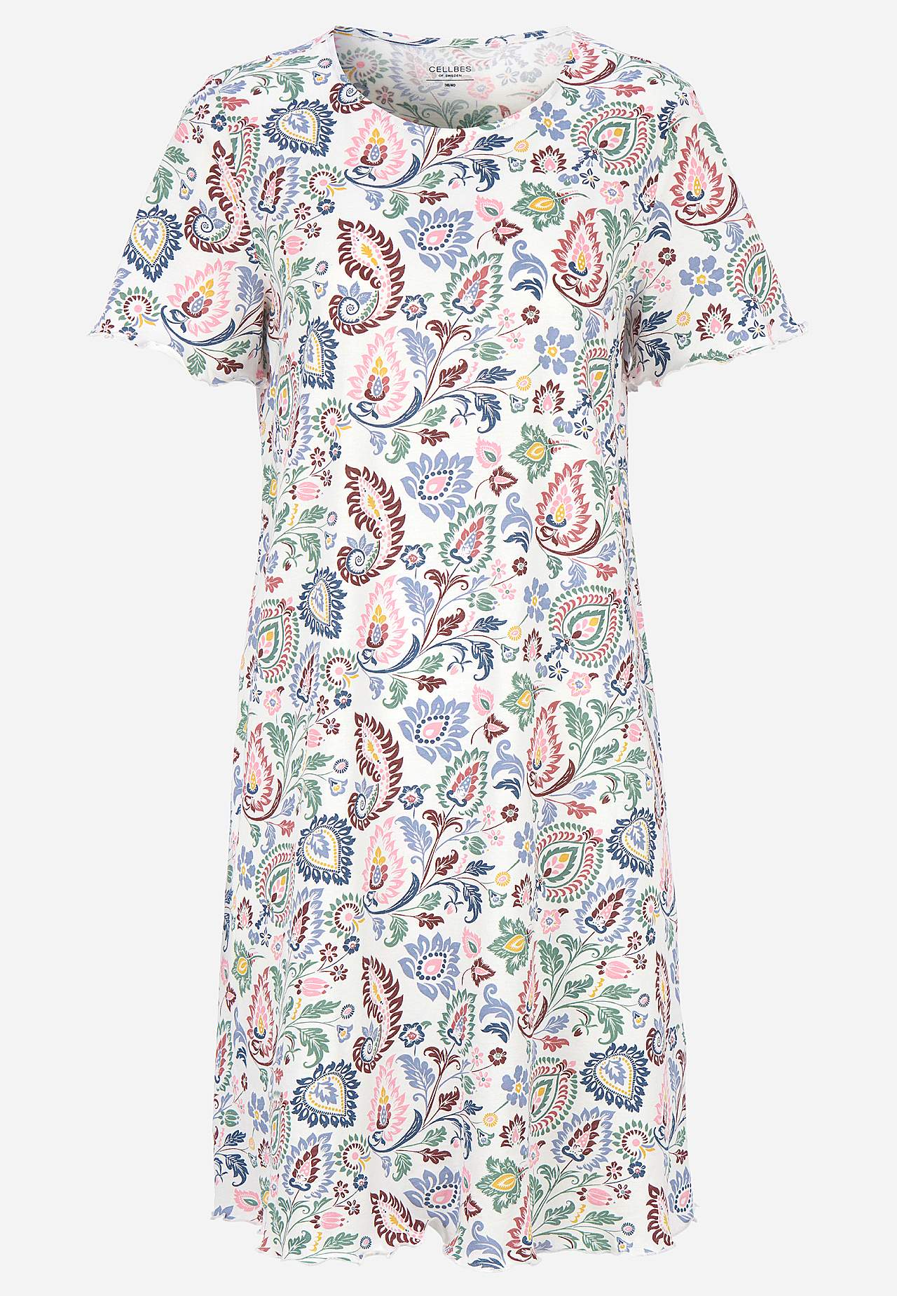 Gemustertes Nachtkleid