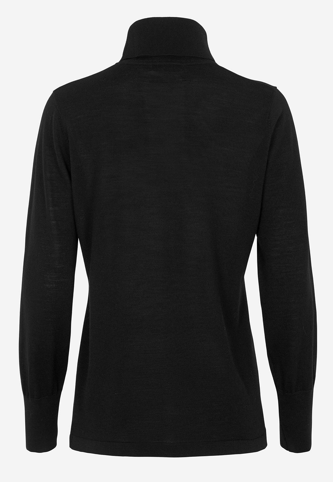 Rollkragenpullover Premium aus Merinowolle