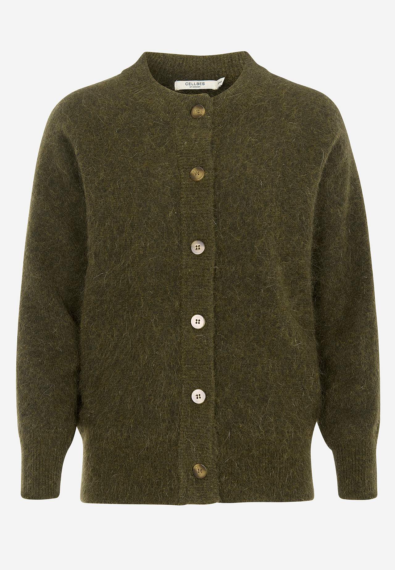 Cardigan Premium aus Mohair- und Wollmischung
