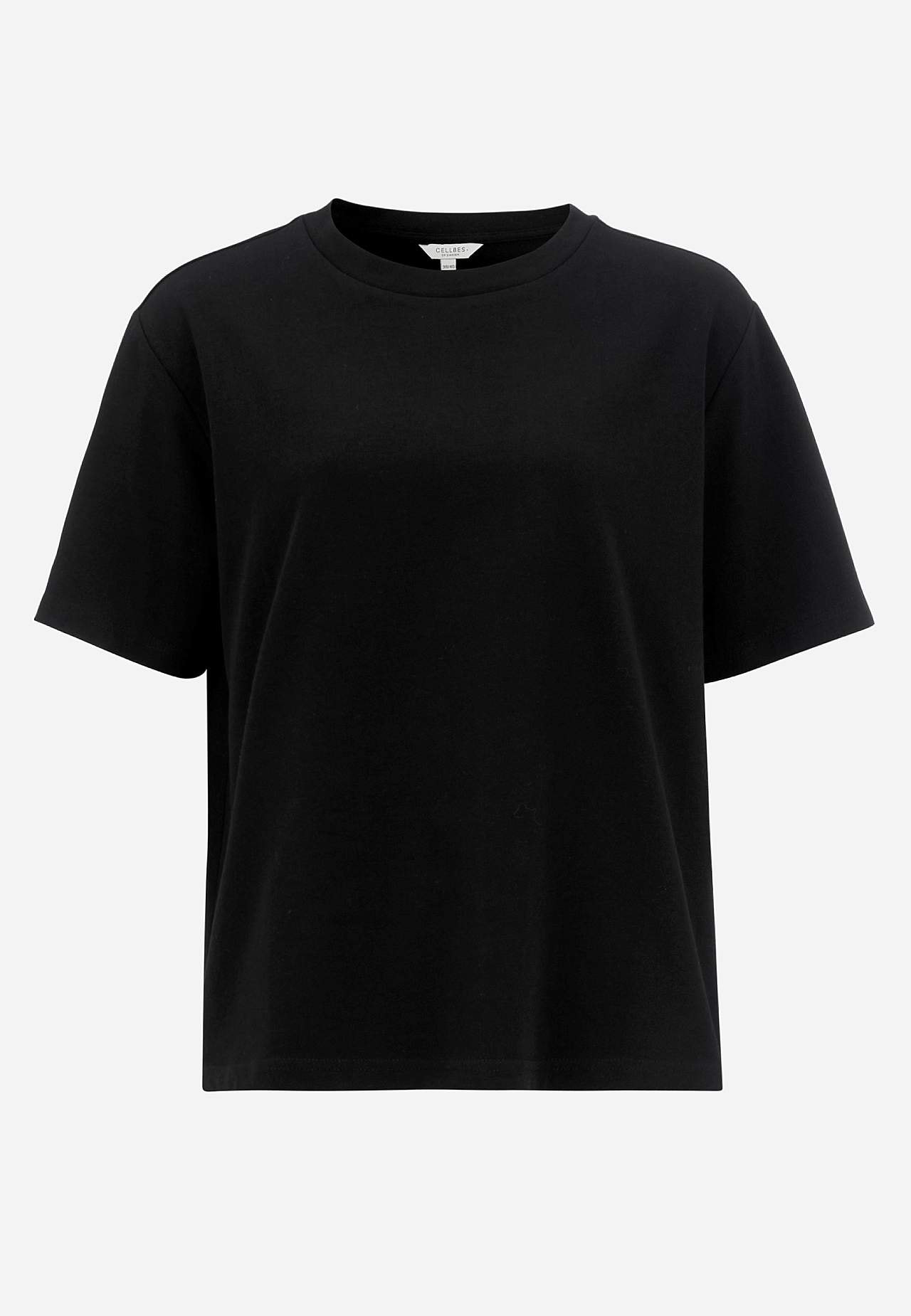 T-Shirt aus grobem Baumwolljersey