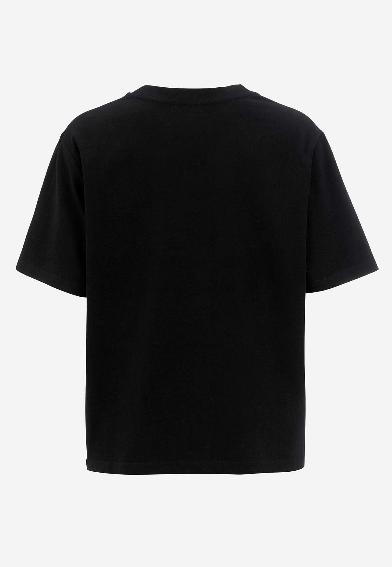 T-Shirt aus grobem Baumwolljersey