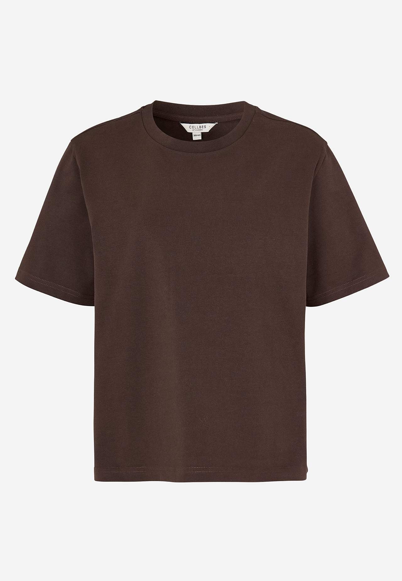 T-Shirt aus grobem Baumwolljersey